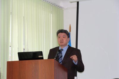 Открытая лекция Ю. П. Гармаева